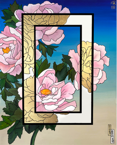 Peonies #1 Original: (16"x20")