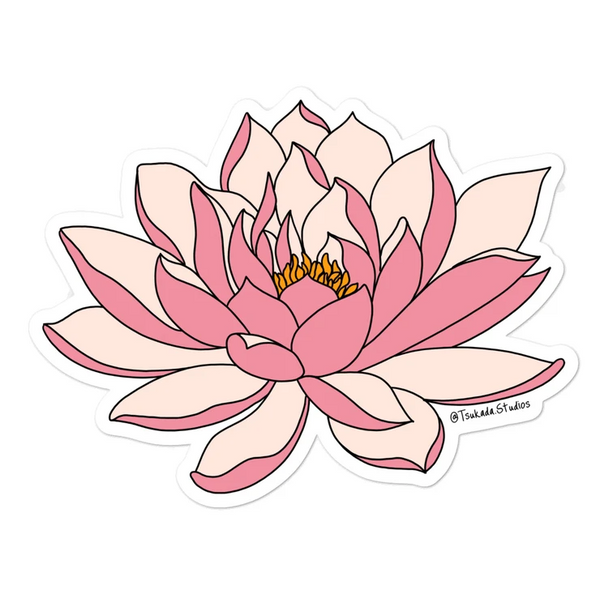 Lotus Sticker