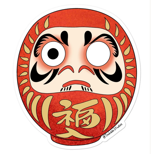 Daruma Sticker