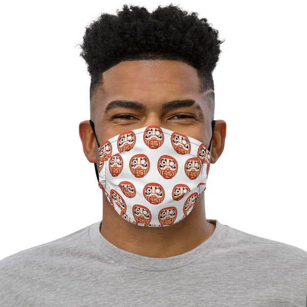 Daruma (white) Face Mask