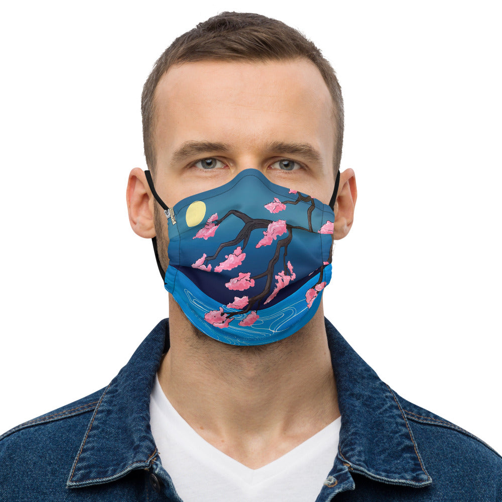 Sakura Water #2 Face Mask