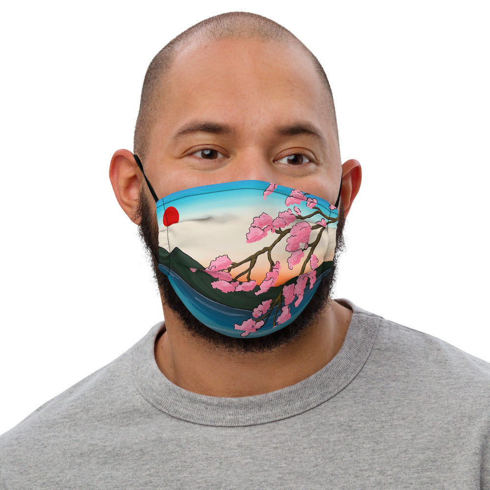Sakura Water #4 Face Mask