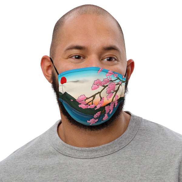 Sakura Water #4 Face Mask