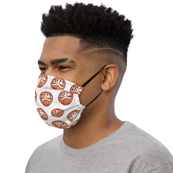 Daruma (white) Face Mask