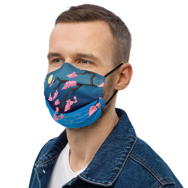 Sakura Water #2 Face Mask