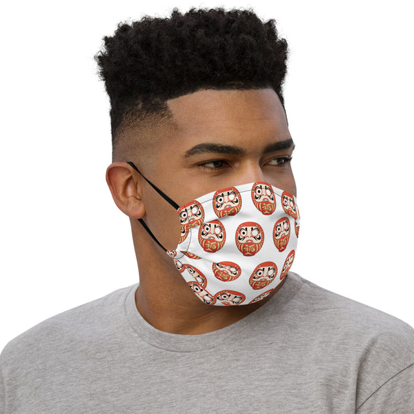 Daruma (white) Face Mask
