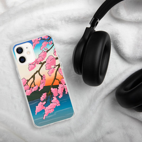 Sakura Water #4 iPhone Case