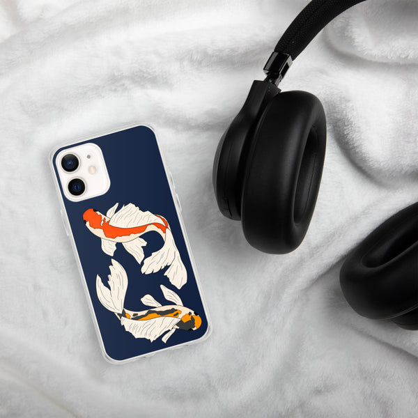 Koi Fish Duality iPhone Case