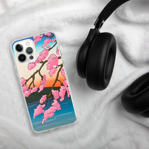 Sakura Water #4 iPhone Case