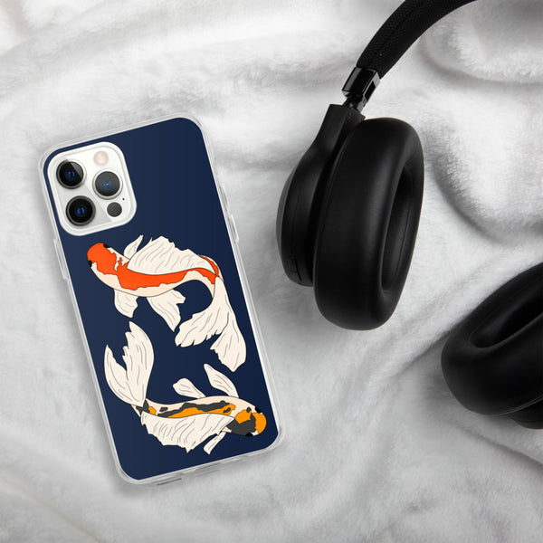 Koi Fish Duality iPhone Case