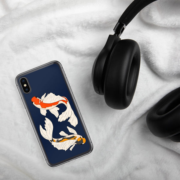 Koi Fish Duality iPhone Case