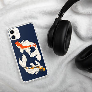 Koi Fish Duality iPhone Case