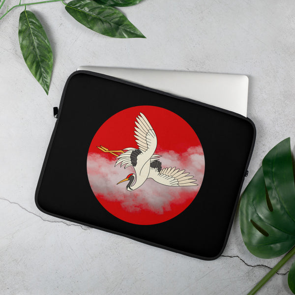 Crane and Sun Laptop/iPad Sleeve