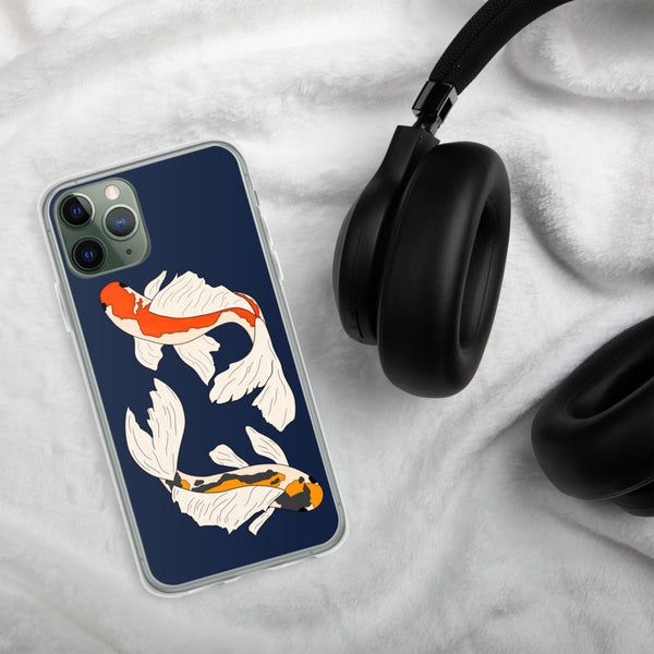 Koi Fish Duality iPhone Case