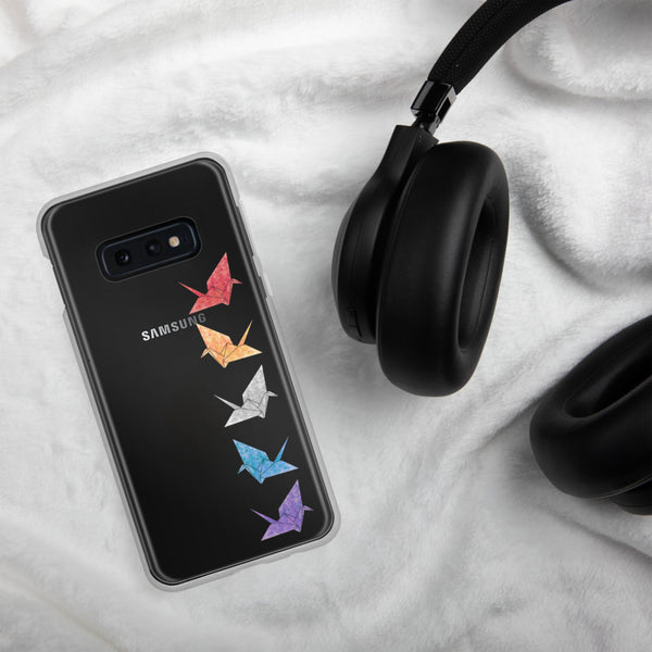 Multicolor Paper Crane Samsung Case