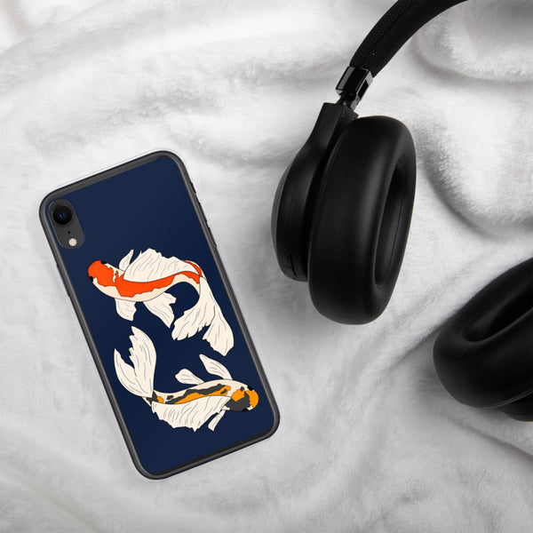 Koi Fish Duality iPhone Case