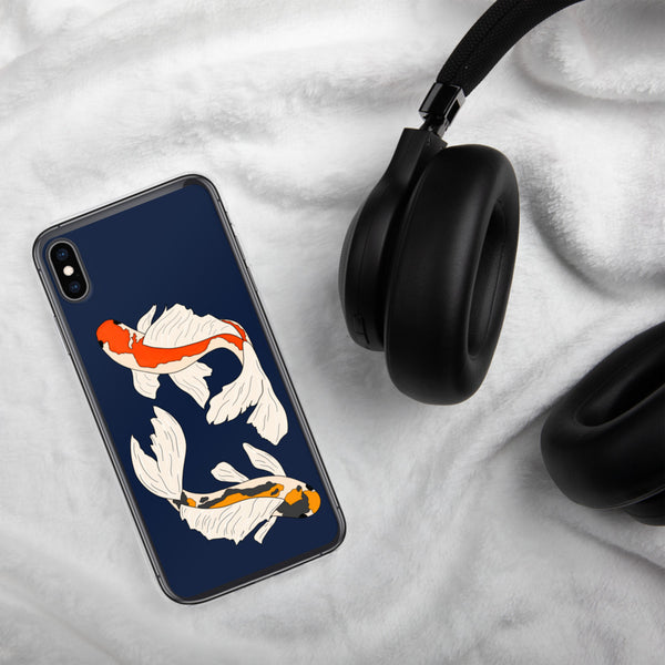 Koi Fish Duality iPhone Case