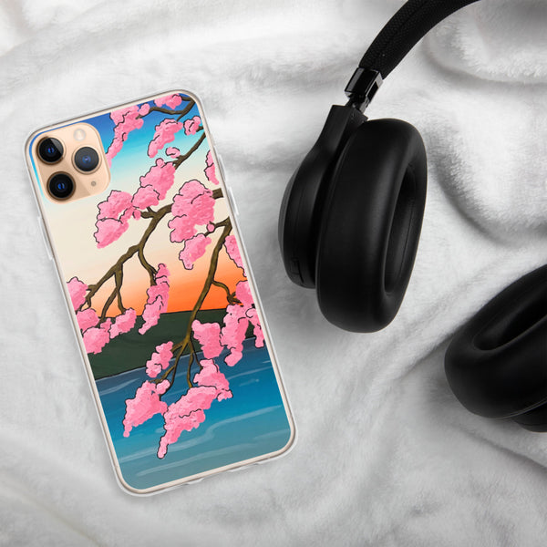 Sakura Water #4 iPhone Case