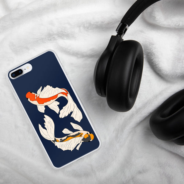 Koi Fish Duality iPhone Case