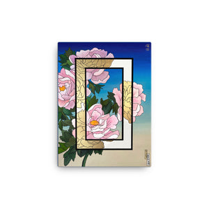 Peonies #1 Canvas Print : (12"x16"-18"x24")